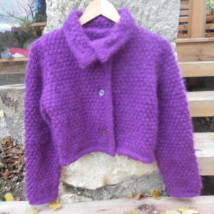 cardigan menuet pur mohair
