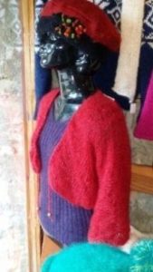 bolero gaelle mohair soie