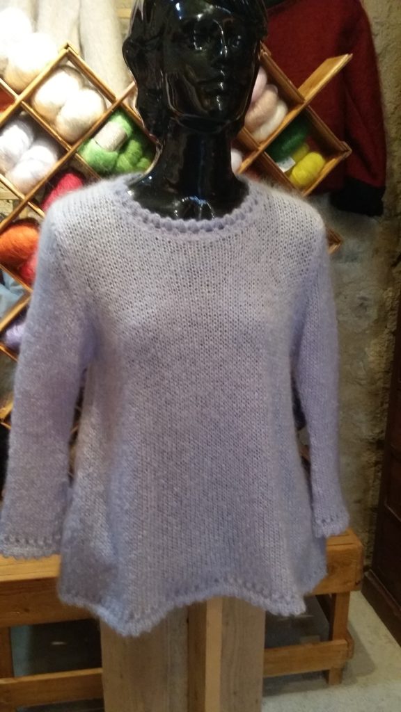 pull saint aignan pur mohair