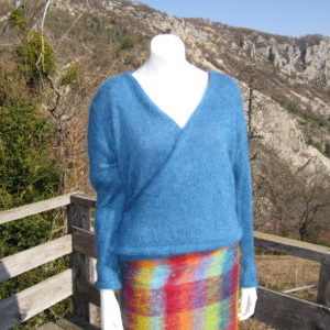 cache coeur mohair soie