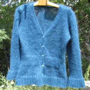 gilet angelique mohair soie