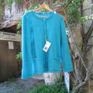 gilet couture mohair soie