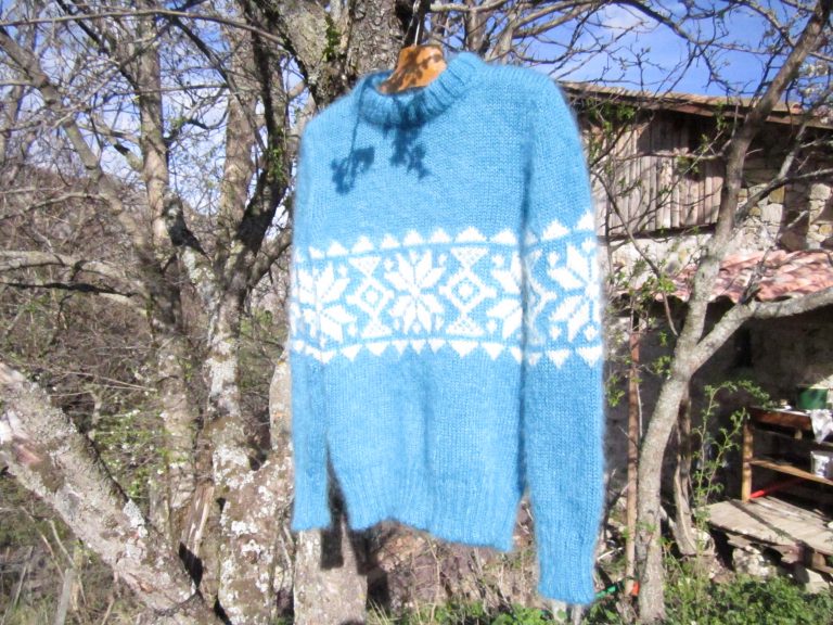 pull laponie pur mohair