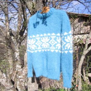 pull laponie pur mohair