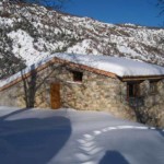 Sous la neige Les pampilles sous la neige